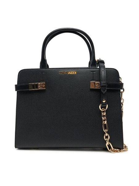Steve Madden Torebka Blorene SM13001509 Czarny. Czarne torebki do ręki damskie Steve Madden, bez wzorów, ze skóry, bez dodatków. Za 379.99 zł.