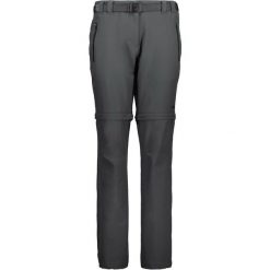 Spodnie dziewczęce CMP Nebuluxe. Czarne spodnie sportowe dla dziewczynek CMP, na lato, bez wzorów, trekkingowe. Za 135.99 zł.