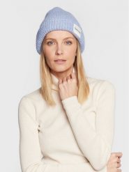 Tommy Jeans Czapka Elevated AW0AW14079 Błękitny. Niebieskie rękawiczki damskie Tommy Jeans, na zimę, bez wzorów, z jeansu. Za 209.99 zł.
