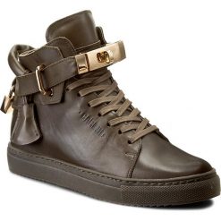 Sneakersy CARINII - B3770/NO I45-000-PSK-B67. Zielone półbuty damskie Carinii, z aplikacjami, z materiału, bez obcasa, na koturnie, bez zapięcia. W wyprzedaży za 249.00 zł.