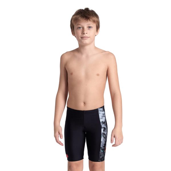 Kąpielówki chłopięce spodenki kąpielowe jammery na basen Arena Splash. Czarne kąpielówki dla chłopców Arena, bez wzorów. Za 99.99 zł.