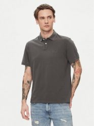 Pepe Jeans Polo New Oliver Gd PM542099 Szary Regular Fit. Szare koszulki polo męskie Pepe Jeans, m, bez wzorów, z bawełny, bez ramiączek. Za 229.99 zł.