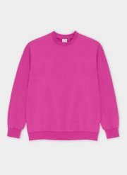 Różowa bluza oversize z okrągłym dekoltem C22SF-2B-004-R-0. Czerwone bluzy męskie Pako Lorente, l, bez wzorów, z bawełny, bez kaptura. Za 59.99 zł.