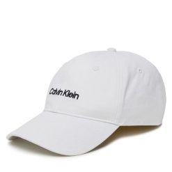 Czapka z daszkiem Calvin Klein. Białe czapki i kapelusze męskie Calvin Klein, bez wzorów. Za 129.99 zł.
