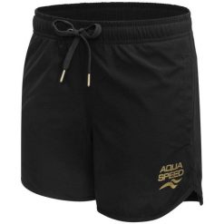 Szorty pływackie damskie Aqua Speed Lexi. Niebieskie szorty sportowe damskie Aqua-Speed, l, bez wzorów, z elastanu, sportowe, do pływania. Za 59.99 zł.
