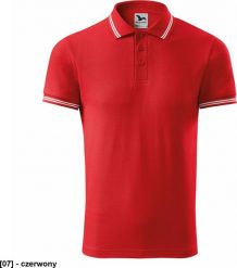 MALFINI Urban 219 - ADLER - Koszulka polo męska, 200 g/m, 35% poliester, 65% bawełna, - czerwony XL. Czerwone koszulki polo męskie Malfini, m, bez wzorów, z bawełny, bez ramiączek. Za 44.55 zł.