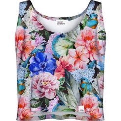 Colour Pleasure Koszulka damska CP-035 191 zielono-czerwona r. XXXL-XXXXL. Bluzki damskie marki Colour Pleasure. Za 64.14 zł.