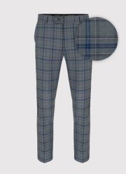 PAKO LORENTE – Spodnie garniturowe P22WP-6G-033-S-S. Szare eleganckie spodnie męskie Pako Lorente, s, bez wzorów, z wełny. Za 499.99 zł.