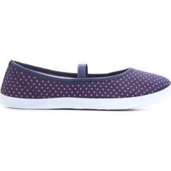 Granatowe Tenisówki All Eyes. Buty sportowe dziewczęce marki Born2be. Za 24.99 zł.