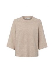 ONLY bluzka z dzianiny Kobiety beżowy, XL. Brązowe bluzki damskie Only, xl, bez wzorów, z dzianiny, bez kołnierzyka, bez ramiączek. Za 149.95 zł.