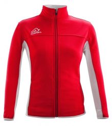 Damska bluza dresowa Acerbis Belatrix. Czerwone bluzy damskie ACERBIS, l, bez wzorów, z dresówki, bez kaptura. Za 149.50 zł.