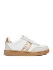 Kappa Sneakersy CEO-MP40-008Z(DZ) Biały. Białe buty sportowe dziewczęce Kappa, bez wzorów, z materiału, bez zapięcia. Za 149.99 zł.