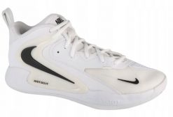 Buty siatkarskie Nike Air Zoom HyperSet 2 43 białe. Białe buty sportowe męskie Nike, bez zapięcia. Za 416.27 zł.