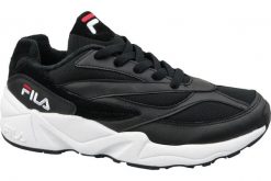 Buty sportowe Sneakersy damskie, Wmn Venom Low. Czarne obuwie sportowe damskie Fila, bez wzorów, z materiału, trekkingowe. Za 179.00 zł.