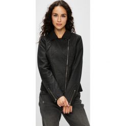 Only - Kurtka. Czarne kurtki damskie Only, z materiału. W wyprzedaży za 149.90 zł.