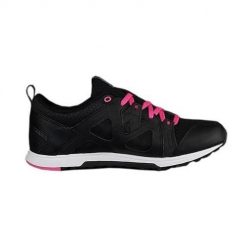 Buty do chodzenia damskie Reebok Train Fast XT. Czarne obuwie sportowe damskie Reebok, bez wzorów, z materiału, trekkingowe. Za 255.00 zł.