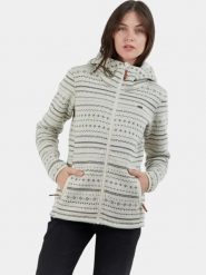 Bluza Polarowa Damska Fundango Ara. Białe bluzy damskie Fundango, xs, z aplikacjami, z materiału, z kapturem. Za 279.90 zł.