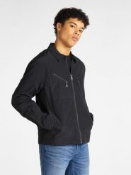 MĘSKA KURTKA PRZEJŚCIOWA LEE TECHINCAL L191 JACKET REGULAR BLACK L88QCX01 112123763. Czarne kurtki męskie Lee, l, bez wzorów, bez kaptura. Za 309.99 zł.