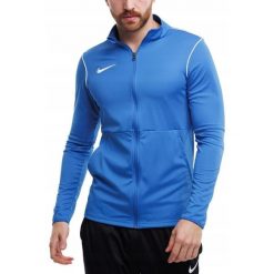 Bluza Męska Rozpinana Nike Dri-FIT Park 20 Sportowa bez Kaptura roz. M. Niebieskie bluzy męskie Nike, l, bez wzorów, bez kaptura, dri-fit (nike). Za 113.00 zł.