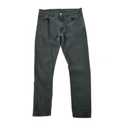 Second life - Spodnie męskie Levi Strauss 512 Slim Taper - Jak nowy. Szare spodnie sportowe męskie Levi's, l, bez wzorów, z jeansu. Za 127.76 zł.