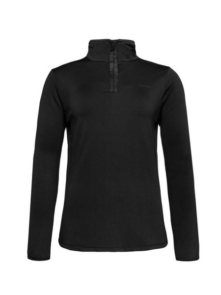 Damski sweter zimowy Protest. Czarne swetry damskie Protest, na zimę, xs, bez wzorów, z materiału, eleganckie, bez kołnierzyka, bez ramiączek, długie, bez kaptura. Za 230.00 zł.