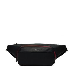 Nerka Tommy Hilfiger. Czarne saszetki męskie Tommy Hilfiger, młodzieżowe, małe. Za 329.99 zł.