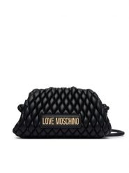LOVE MOSCHINO Torebka JC4290PP0PK1200A Czarny. Czarne listonoszki damskie Love Moschino, bez wzorów, ze skóry, bez dodatków. Za 1,029.00 zł.