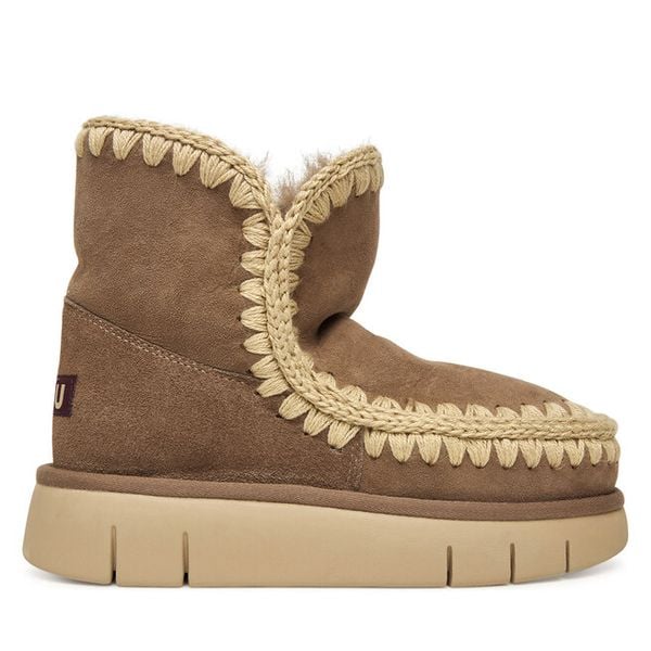 Śniegowce Mou. Szare śniegowce i trapery damskie Mou. Za 1,049.00 zł.