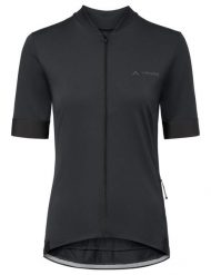Koszulka damska Kuro FZ Tricot II. Czarne koszulki sportowe damskie Vaude, bez wzorów, z materiału, bez kołnierzyka, bez ramiączek, na fitness i siłownię. Za 339.00 zł.