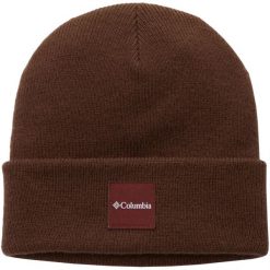 Czapka męska City Trek Heavyweight Beanie. Brązowe czapki i kapelusze męskie Columbia, bez wzorów, z materiału, sportowe. Za 99.99 zł.