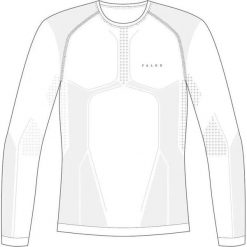 Koszulka z długim rękawem Falke Warm. Białe koszulki sportowe męskie Falke, m, bez wzorów, bez kołnierzyka, bez ramiączek. Za 347.50 zł.