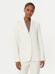 Weekend Max Mara Marynarka Uva 2515041041 Écru Slim Fit. Żakiety damskie Weekend Max Mara, bez wzorów, z syntetyku. Za 909.99 zł.
