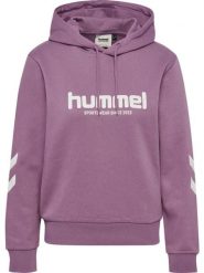 Bluza damska z kapturem Hummel Legacy 2.0. Fioletowe bluzy damskie Hummel, na jesień, xs, bez wzorów, z bawełny, z kapturem. Za 286.00 zł.
