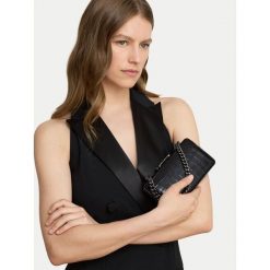 Torebka LAUREN RALPH LAUREN. Czarne torebki do ręki damskie Lauren Ralph Lauren, bez wzorów, wizytowe, bez dodatków. Za 1,599.00 zł.