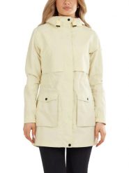 Płaszcz przeciwdeszczowy damski Fundango Zhuri Waterproof. Żółte płaszcze damskie Fundango, xs, bez wzorów, z materiału, eleganckie, długie, bez kaptura. Za 499.00 zł.