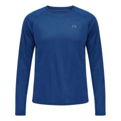 Koszulka z długim rękawem Newline core running. Niebieskie bluzki z długim rękawem męskie Newline, m, bez wzorów, bez kołnierzyka. Za 161.00 zł.