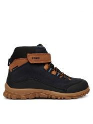 Primigi Śniegowce GORE-TEX 2365011 D Granatowy. Niebieskie buty zimowe chłopięce Primigi, bez wzorów, z gore-texu, bez zapięcia. Za 394.99 zł.