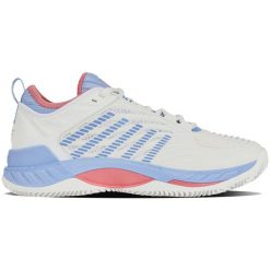 Damskie buty do tenisa K-Swiss Hypercourt Supreme 2 HB. Białe obuwie sportowe damskie K-SWISS, bez wzorów, tenisowe. W wyprzedaży za 499.50 zł.