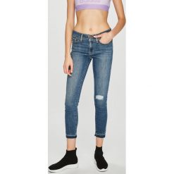 Levi's - Jeansy 711. Brązowe jeansy damskie Levi's. Za 399.90 zł.