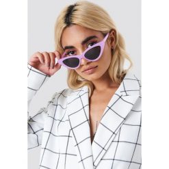 NA-KD Accessories Okulary przeciwsłoneczne Pointy Cat Eye - Purple. Fioletowe okulary przeciwsłoneczne damskie NA-KD Accessories. W wyprzedaży za 30.48 zł.
