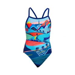 Stroj kąpielowy dziewczęcy Funkita Vive La Funky Single Strap. Stroje kąpielowe dla dziewczynek FUNKITA, bez wzorów. Za 169.99 zł.