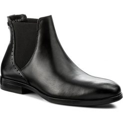 Sztyblety BADURA - 5265-F Czarny 147. Czarne botki męskie Badura, ze skóry. W wyprzedaży za 309.00 zł.