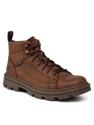 CAT Footwear Trapery Modulate P725406 Brązowy. Brązowe śniegowce i trapery męskie CAT Footwear, ze skóry, bez zapięcia. Za 509.99 zł.