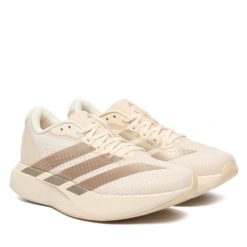 Buty do biegania adidas. Białe obuwie sportowe damskie Adidas, bez wzorów, do biegania. Za 439.99 zł.