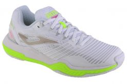 Buty do tenisa ziemnego damskie Joma T.POINT LADY z amortyzacją. Białe obuwie sportowe damskie Joma, bez wzorów, z gumy, tenisowe. Za 299.99 zł.