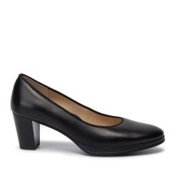 Czółenka Ara. Czarne czółenka damskie Ara, bez wzorów, bez obcasa, bez zapięcia. Za 379.99 zł.