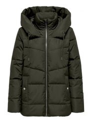 JDY Kurtka zimowa 15300563 Zielony Regular Fit. Zielone kurtki damskie JDY, na zimę, m, bez wzorów, z syntetyku, bez kaptura. Za 439.99 zł.