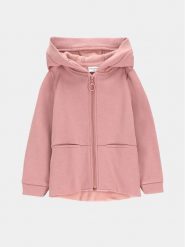 Coccodrillo Bluza ZC3132401NGN Różowy Regular Fit. Czerwone bluzy dla dziewczynek COCCODRILLO, bez wzorów, z syntetyku, bez ramiączek, bez kaptura. Za 69.99 zł.