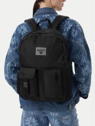 Roxy Plecak CWBEO-ROXY-P-004-10 Czarny. Czarne plecaki damskie Roxy, bez wzorów, z materiału, sportowe. Za 99.99 zł.