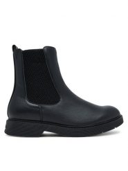 Calvin Klein Botki Chelsea Boot V3X5-83184-1355 D Czarny. Czarne botki dziewczęce Calvin Klein, ze skóry, bez zapięcia. Za 349.99 zł.